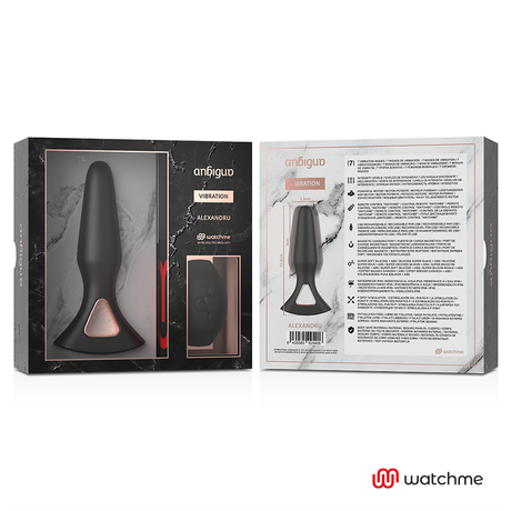 Anbiguo - Watchme Fernbedienung Vibrator Anal Plug Alexandru