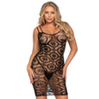 Leg Avenue - Daisy Crochet Minikleid, Eine Grösse