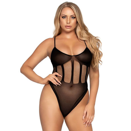 Leg Avenue - Bodysuit und Rock Set Eine Grösse