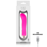 Dolce Vita - Aufladbarer Vibrator Zwei Rosa 7 Geschwindigkeiten