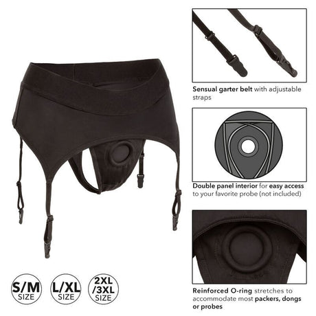 Calexotics - Boundless Thong mit Garter S/M