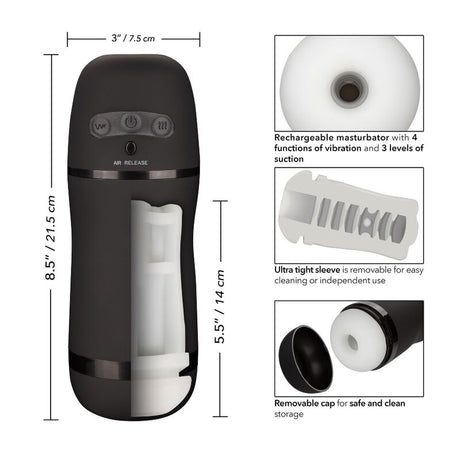 Calexotics - Vibrierender Saugmasturbator mit Optimaler Leistung