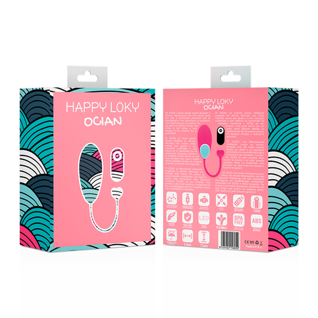 Vibrator Ocian Fernbedienung Pink 19,5 x 3,5 cm.3