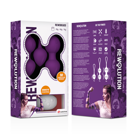 Rewolution - Rewobeads Vibrierblle Fernbedienung mit Watchme-Technologie
