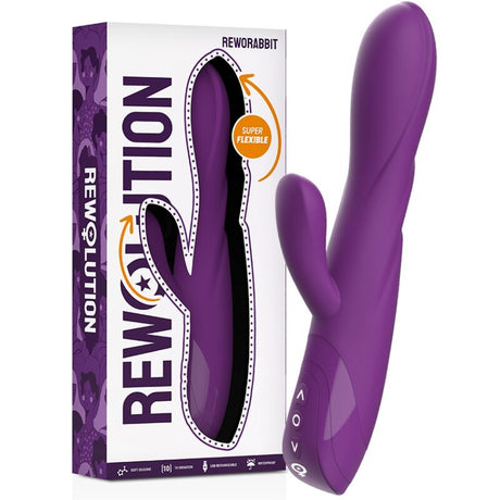 Rewolution - Reworabbit Flexibler Vibrator mit Kaninchen