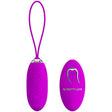 Vibrator Joanna vibrierendes Ei mit Fernbedienung 12 Modi 7,5 x 3,5 cm