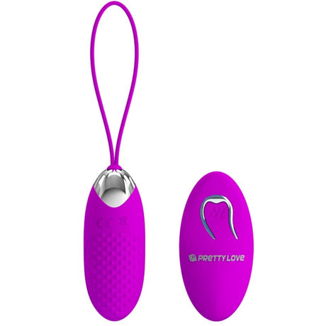 Vibrator Joanna Vibrierendes Ei mit Fernbedienung 12 Modi 7,5 x 3,5 cm.1