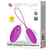Pretty Love - Joanna Vibrierendes Ei mit Fernbedienung 12 Modi