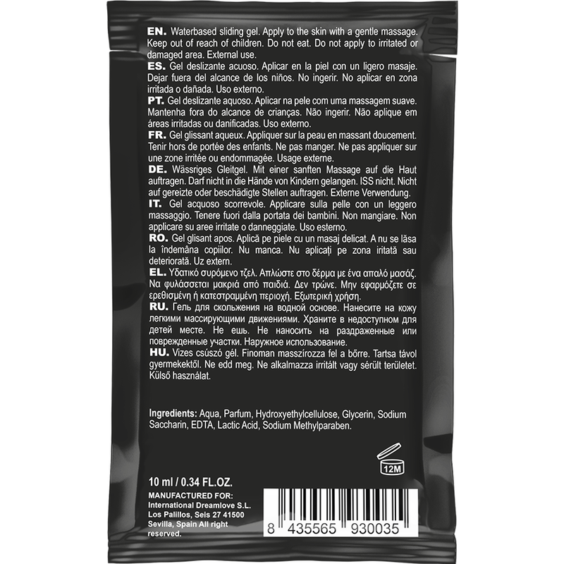 Coquette Chic Desire - Kussbares Gleitmittel auf Erdbeerwasserbasis Tasche 10 ml
