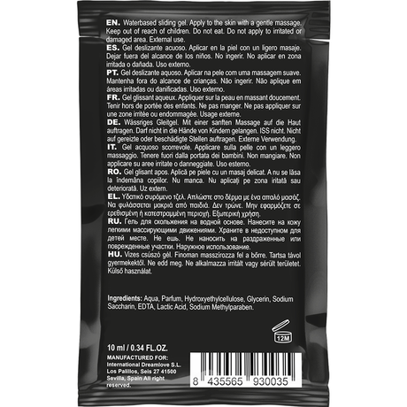 Coquette Chic Desire - Kussbares Gleitmittel auf Erdbeerwasserbasis Tasche 10 ml