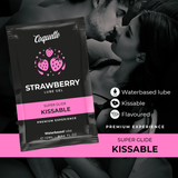 Coquette Chic Desire - Kussbares Gleitmittel auf Erdbeerwasserbasis Tasche 10 ml