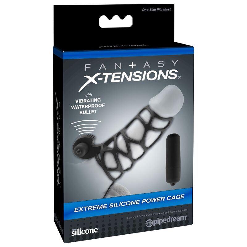 Fantasy x- Tensions - Extremer Silikon-Stromkäfig
