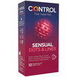 Control - Sinnliche Punkte & Linien Punkte und Dehnungsmarken 12 Einheiten