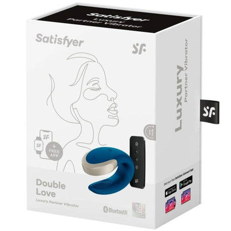 Vibrator Double Love Luxury Partner Blau.4