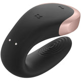 Satisfyer - Double Love Luxury Partner Vibrator Schwarz