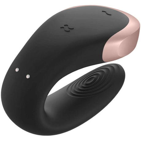 Vibrator Double Love Luxury Partner Schwarz.3