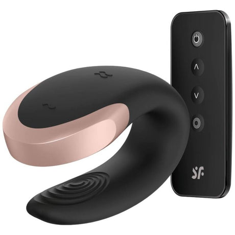 Vibrator Double Love Luxury Partner Schwarz