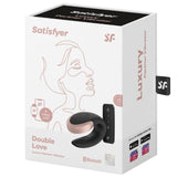 Satisfyer - Double Love Luxury Partner Vibrator Schwarz