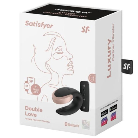 Vibrator Double Love Luxury Partner Schwarz.4