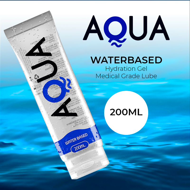 Aqua Quality - Gleitmittel auf Wasserbasis 200 ml