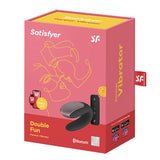 Satisfyer - Double Fun Partner Vibrator Schwarz