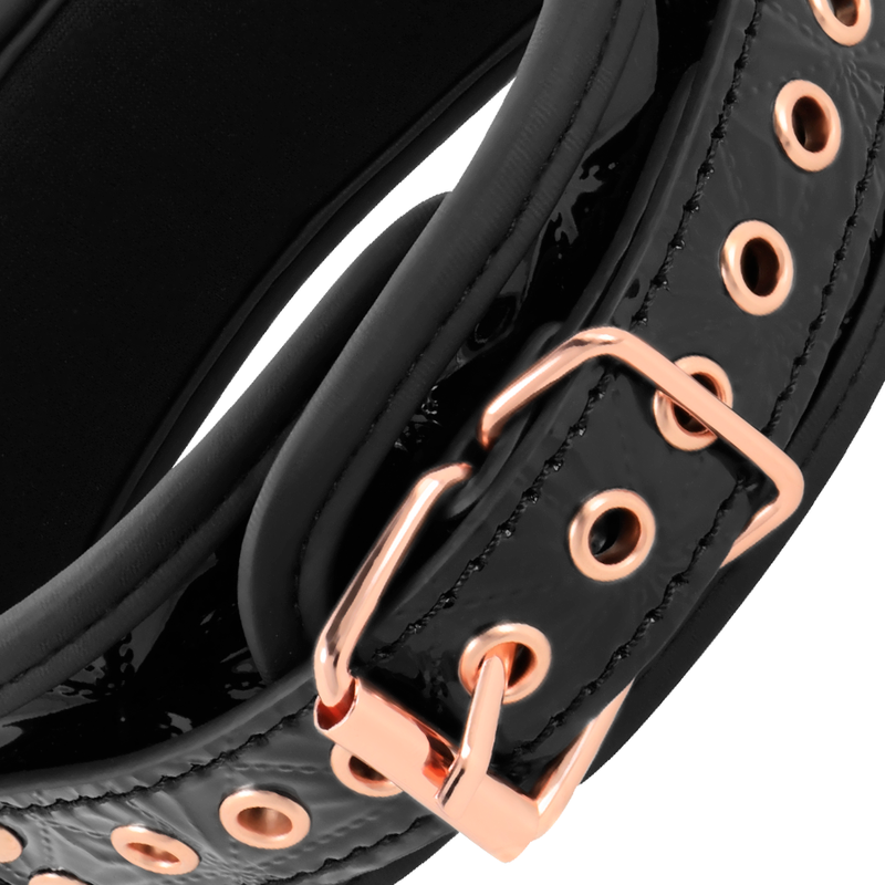 Begme - Black Edition Premium Veganer Lederhalsband