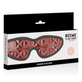 Begme - Red Edition Premium Blindmaske mit Neoprenfutter