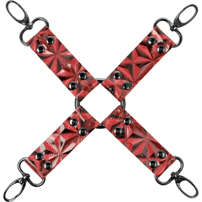 Begme - Red Edition Premium Veganes Leder-Schweinekrawatte