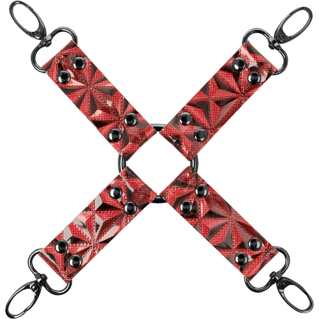 Begme - Red Edition Premium Veganes Leder-Schweinekrawatte