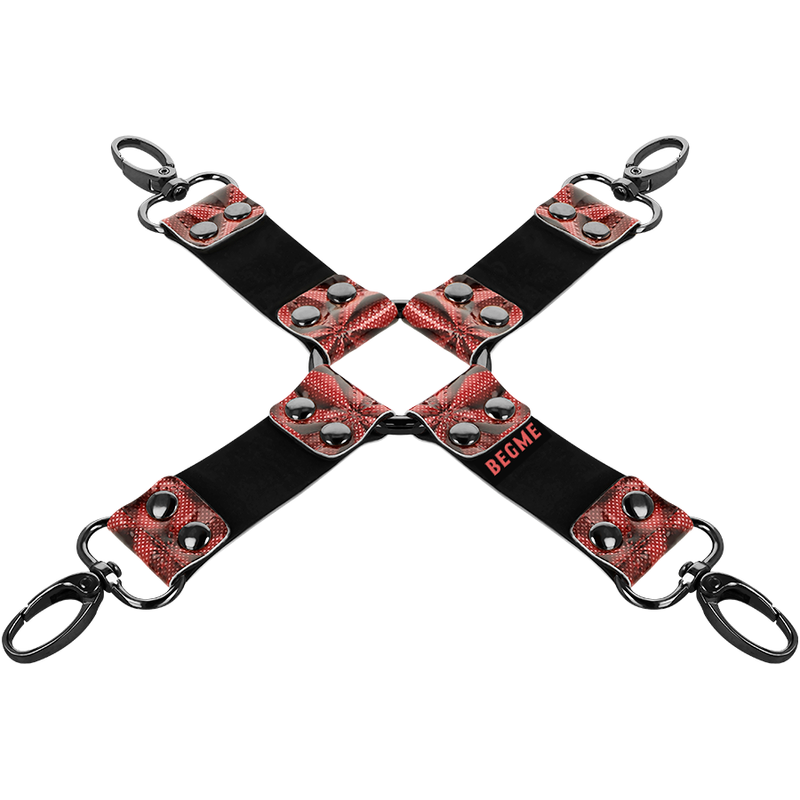Begme - Red Edition Premium Veganes Leder-Schweinekrawatte