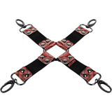 Begme - Red Edition Premium Veganes Leder-Schweinekrawatte