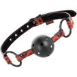 Ballknebel Begme Red Edition aus veganem Leder