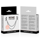 Begme - Red Edition Nippelclips mit Kette