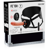 Fetish Submissive Cyber Strap - Gurt mit Dildo- und Bullet-Fernbedienungs-Uhrentechnologie