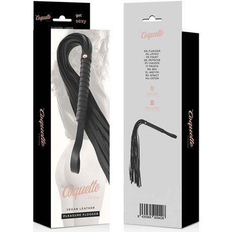 Coquette Chic Desire - Fantasy-Peitsche aus Veganem Leder