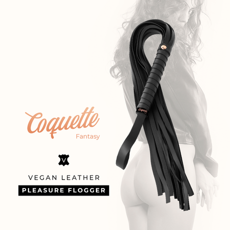 Coquette Chic Desire - Fantasy-Peitsche aus Veganem Leder