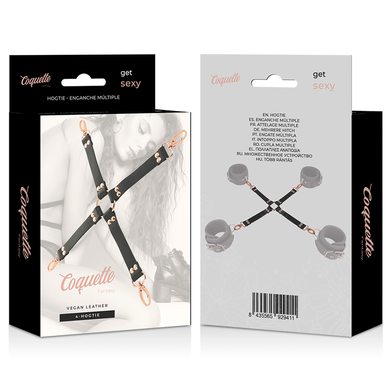 Coquette Chic Desire - Fantasy Hog Tie Veganes Leder