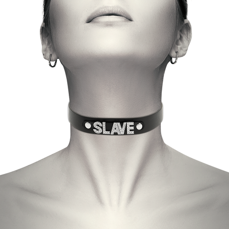 Halsband Chic Desire - Sklaven- aus Veganem Leder.1