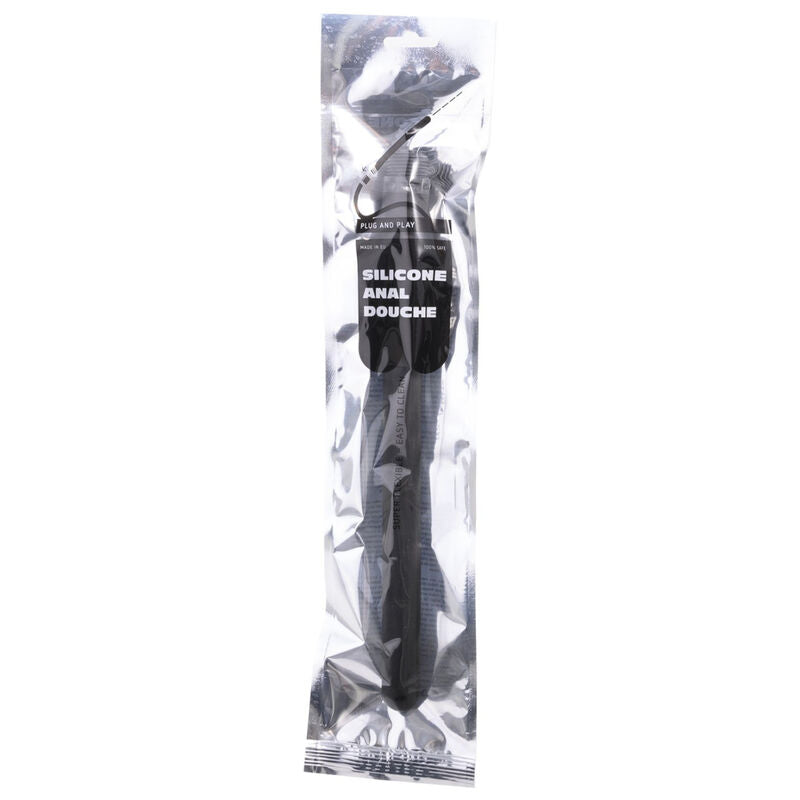 All Black - Ridged Duschanal Silikon 27 cm