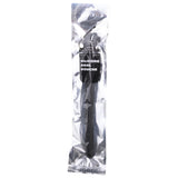 All Black - Ridged Duschanal Silikon 27 cm
