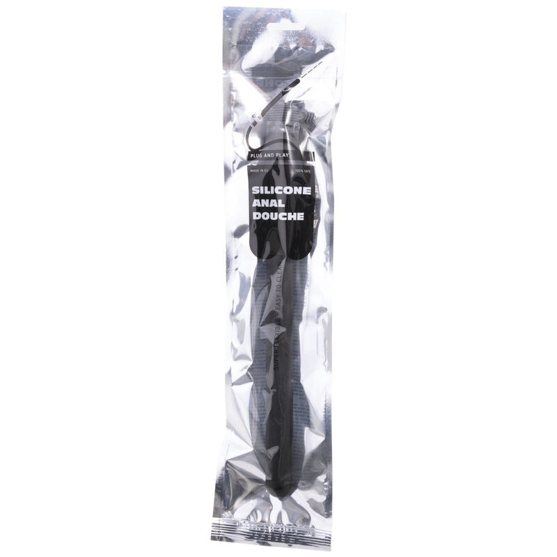 All Black - Perlendusche Anal Silikon 27 cm