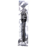 All Black - Perlendusche Anal Silikon 27 cm