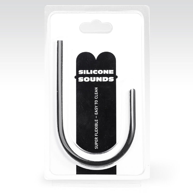 All Black - 6 mm Harnröhrensonde aus Silikon