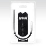 All Black - 6 mm Harnröhrensonde aus Silikon
