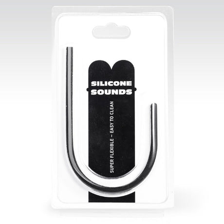 All Black - 6 mm Harnröhrensonde aus Silikon