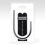 All Black - 8 mm Harnröhrensonde aus Silikon