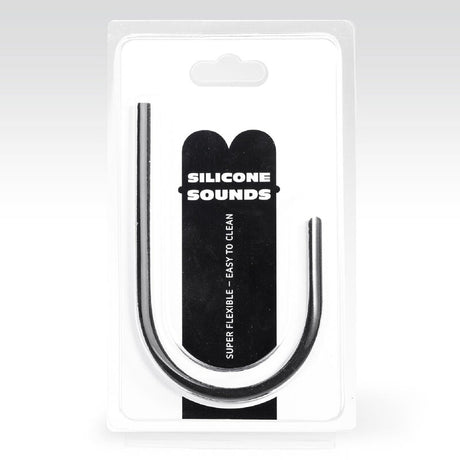 All Black - 10-mm-Harnröhrensonde aus Silikon