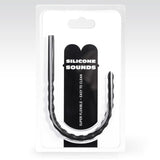 All Black - 6/8 mm Silikon-Harnröhrensonde