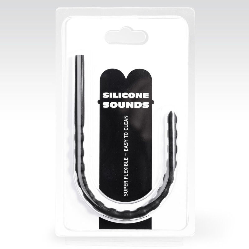 All Black - 8/10 mm Silikon-Harnröhrensonde