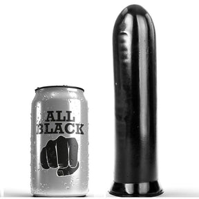 All Black - Dildo Schwarz 19 cm